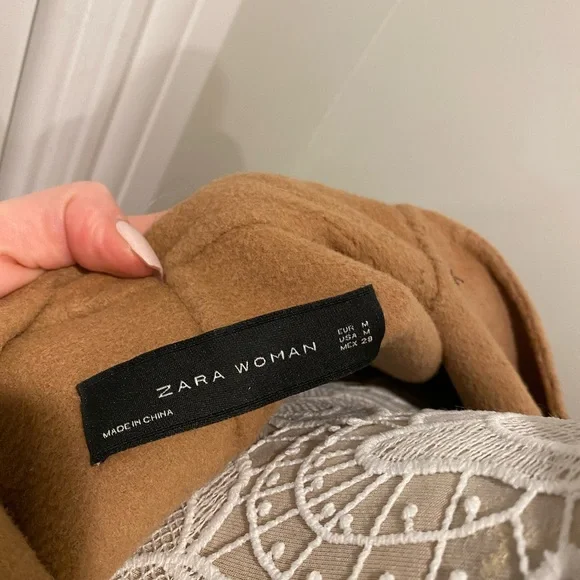 Zara wrap coat M - Picture 11 of 13